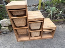 Ikea Trofast Wood Storage Unit