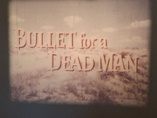 Bullet for dead man - bullet, a