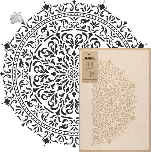 Stencil mandala grande - mandala,