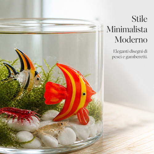 Ornamento acquario vetro - ornamento,