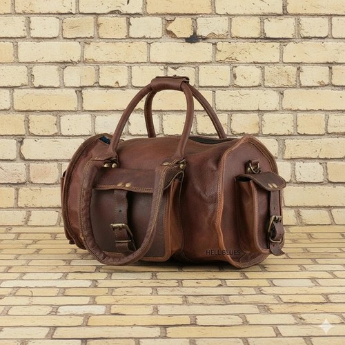 Borsa borsone pelle uomo - in,