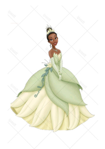 Cake topper commestibile tiana - commestibile,