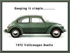 1972 Volkswagen BEETLE, VW