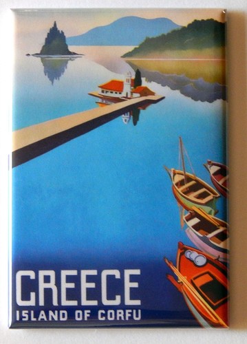 Isola corfù grecia magnete - corfù,