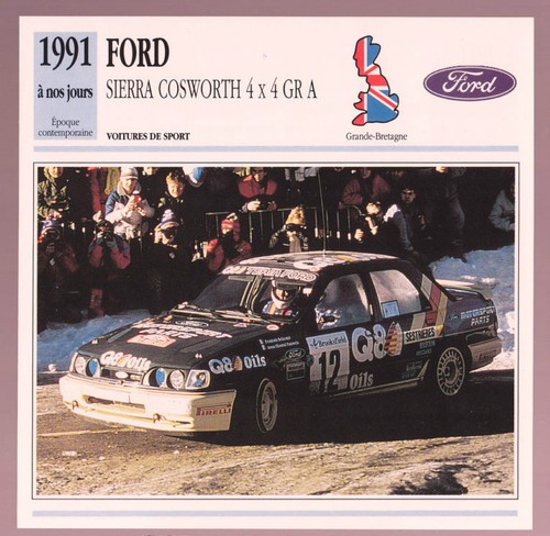 Ford sierra cosworth 1991 1992 - sierra,