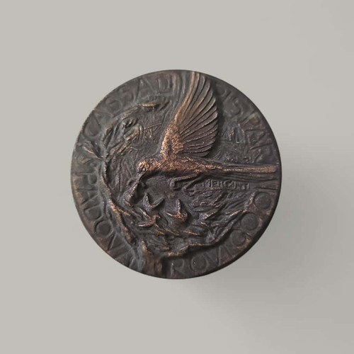 Medaglia bronzo arte guido - medaglia,
