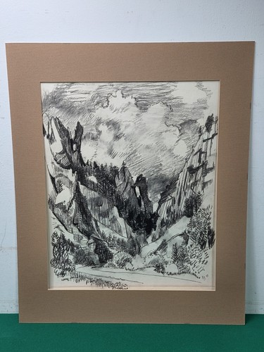Disegno carboncino senza - a,
