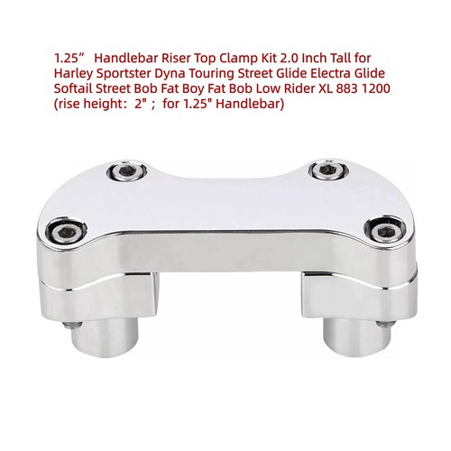 Handlebar riser top - 1.25”,