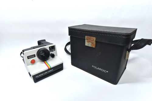 Fotocamera vintage polaroid - fotocamera,