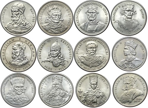 Polonia lotto monete 50 - -, 12