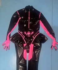 Body tuta gatto coppa lattice