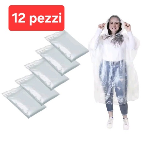 Pezzi impermeabile monouso - impermeabile,