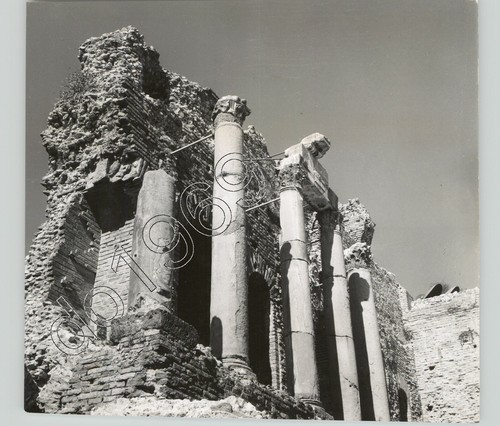 Rovine anfiteatro taormina - rovine,