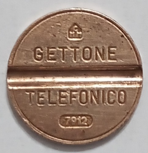 Gettone telefonico cmm 7912 - gettone,