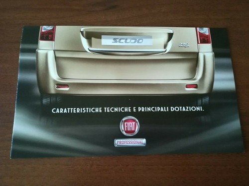 Fiat scudo vecchio - vecchio, depliant