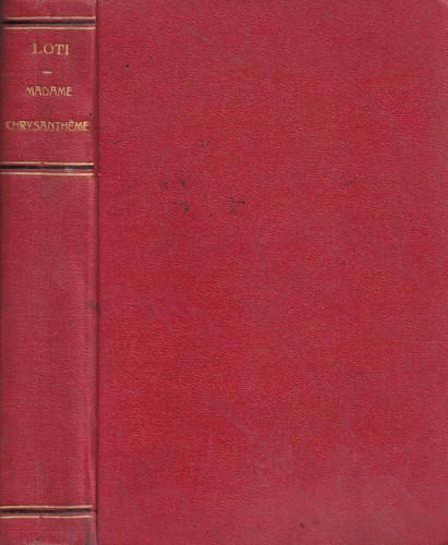 Madame chrysanthème pierre - chrysanthème., .