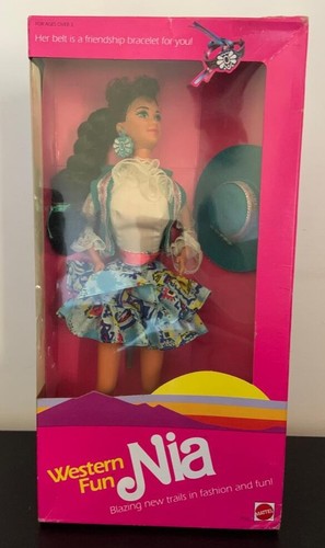 Barbie nia western fun 1989 - western,