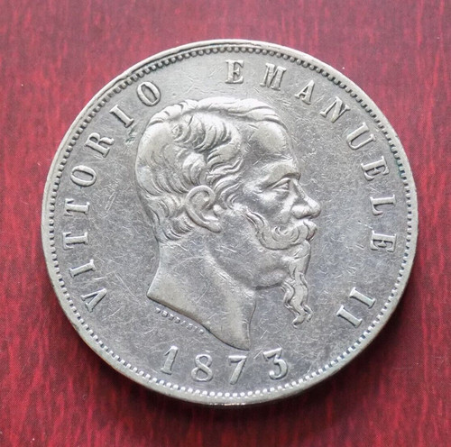 Lire 1873 zecca - di, milano