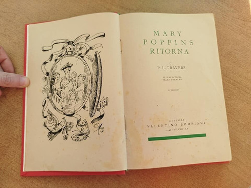 Libro mary poppins ritorna - mary,