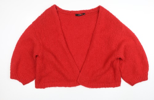 Cardigan donna vero moda rosso - vero,