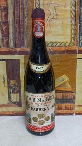 Vino 1967 barbera alba - vino, d'alba