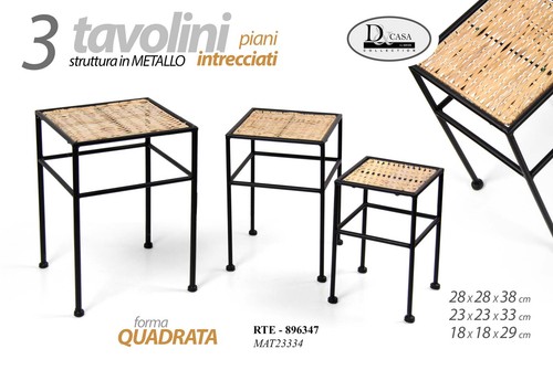 Tavolini quadrati salotto - tavolini,