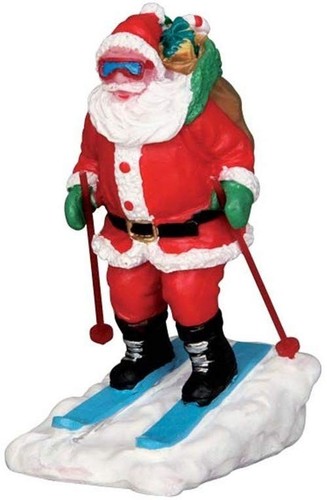 Lemax santa skier 52337