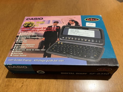 Casio digital diary 8350 - diary, sf