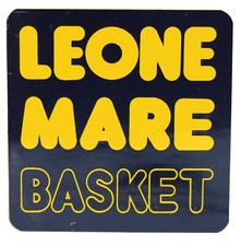 Adesivo leone mare basket - adesivo,