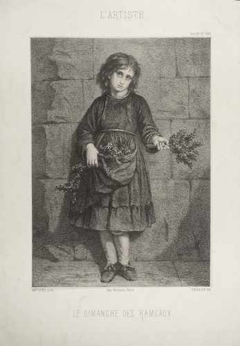 1865 ritratto fanciulla - 1865-ritratto, fanciulla-le