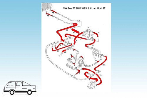 Per bus wd kit tubi - t3,