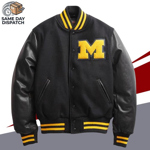 Giacca uomo michigan letterman - giacca,