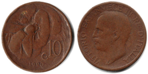 Centesimi 1920 moneta - centesimi,