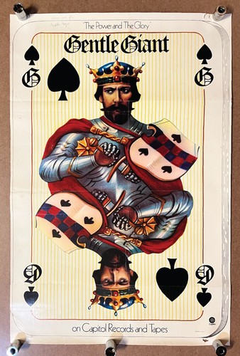 Gentle giant poster - gentle,