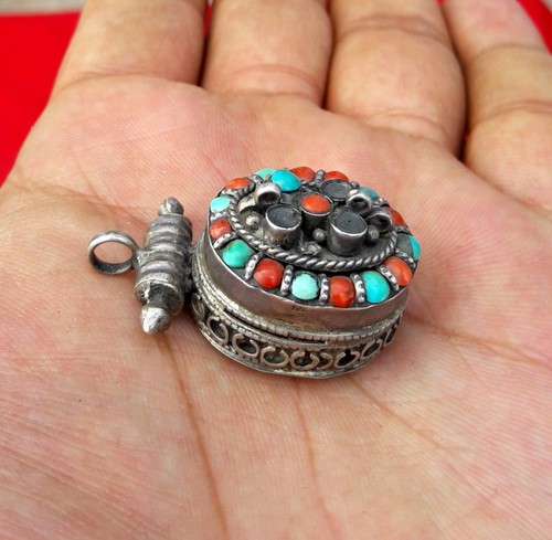 Pendente vintage argento - pendente,