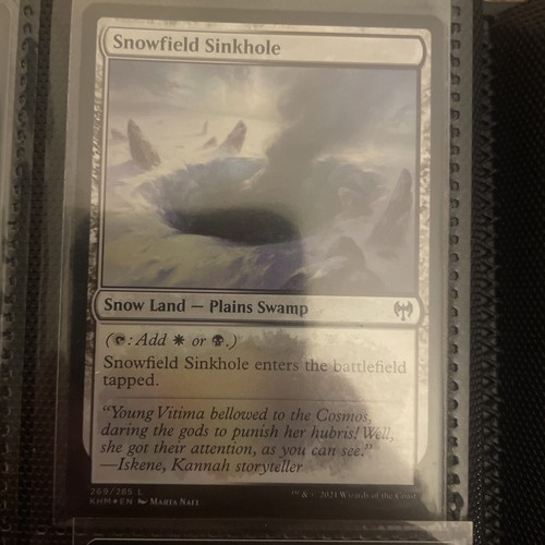 Mtg snowfield sinkhole - mtg,