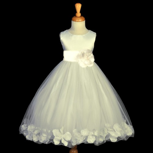 Abito bambina avorio comunione - abito,