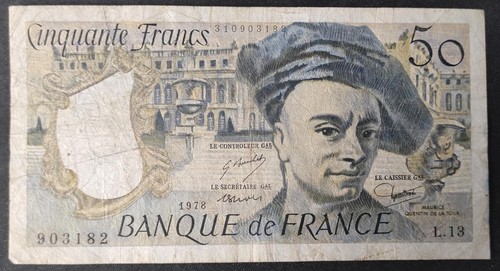 Francia biglietto 50 - francia, da