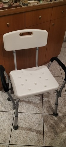 Sedia doccia con - doccia, schienale