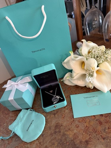 Collana tiffany co targhetta - &,