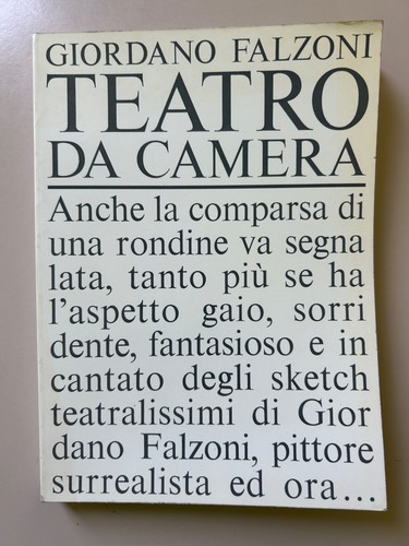 Teatro camera giordano - di,