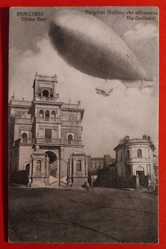 Cartolina roma bracciano - -,