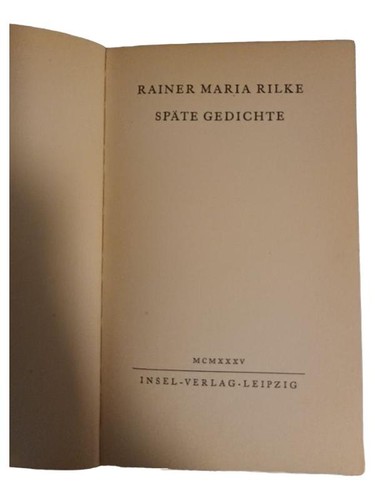 Rainer maria rilke - maria, poesie