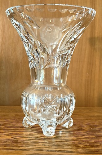 Vaso cristallo piombo vintage