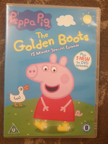 Peppa pig the golden boots - pig, dvd