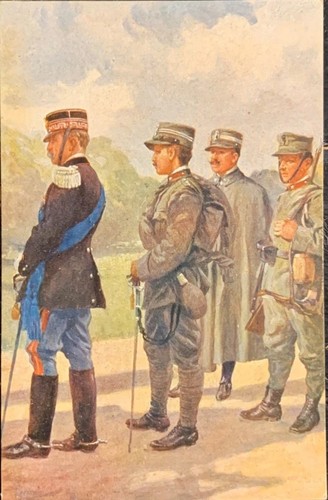 Cartolina militare esercito - militare,