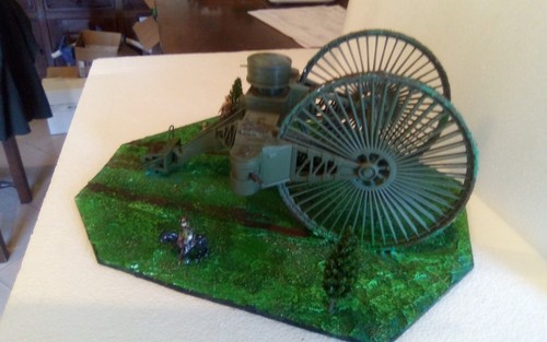 Diorama lebedenko tzar - 1/72,