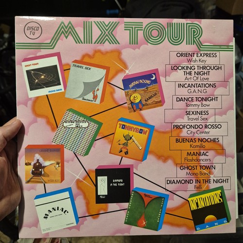 Various mix tour - mix, italy