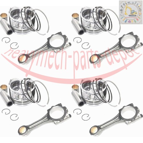 4setsrod piston kit 87mm - +,