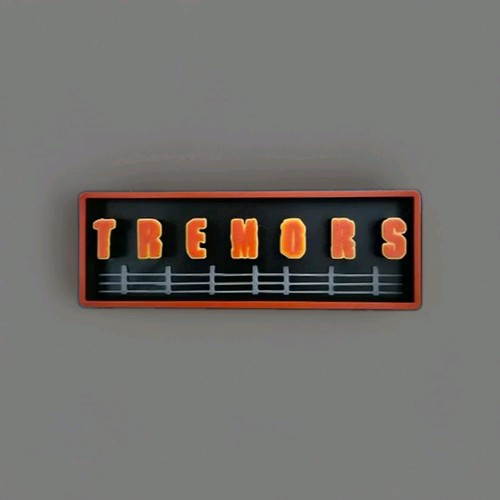 Tremors logo insegna 16cm nerd - insegna,